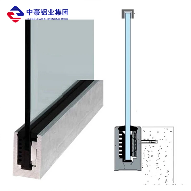 Glass Railing Aluminum